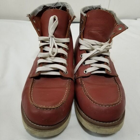 Red Wing Boot Made in USA Mens Size 8D 8875 Moc Toe Irish‎ Setter - Picture 1 of 16